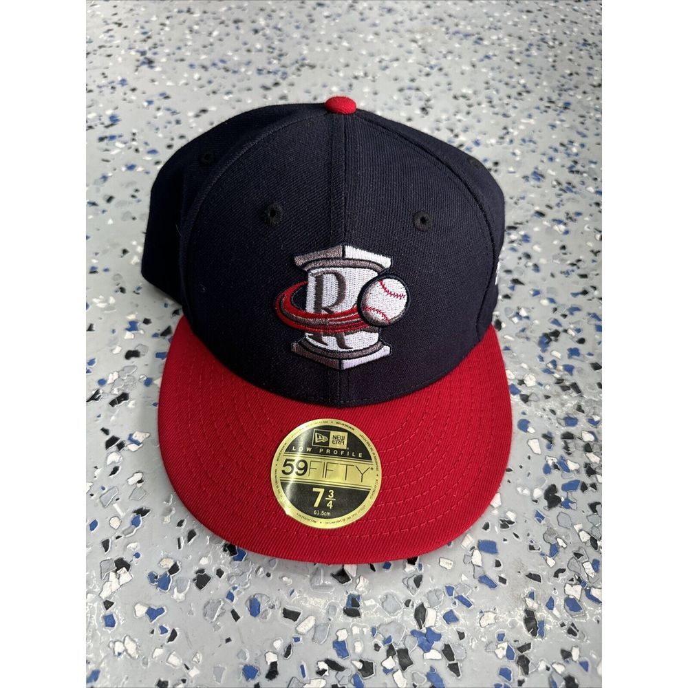 Rome Braves‎ New Era 59FIFTY Home On Field Fitted Cap Hat Size 7 3/4 Atlanta